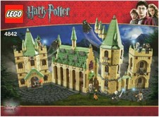 LEGO HARRY POTTER HOGWARTS CASTLE 4TH EDITION SET 4842 STICKERS PIECES 
