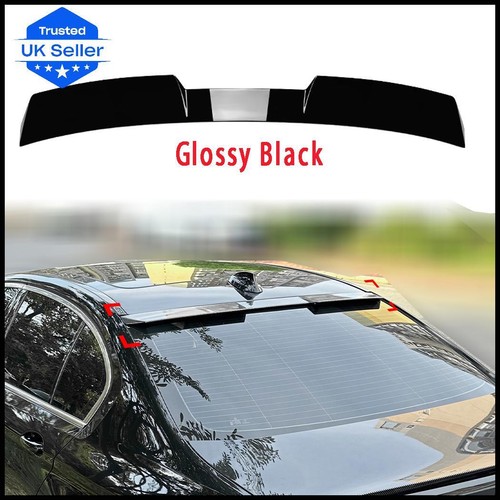 Rear roof spoiler window - roof,
