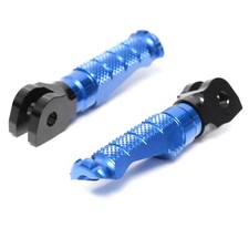 R-FIGHT Blue Front Foot Pegs