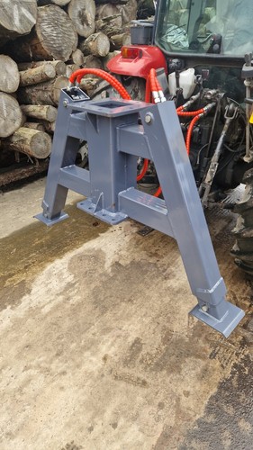 Forestry tractor timber crane - forestry,