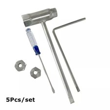 5Pcs Screwdriver Spark Plug Wrench fit for STIHL Chainsaw Tool Kit Bar Nuts Carb