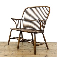 Antique Style Windsor Bench by