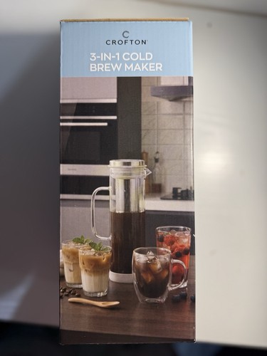 Crofton cold brew maker - crofton, 3-in-1