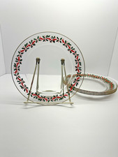 Arcoroc Holiday Holly & Ribbon