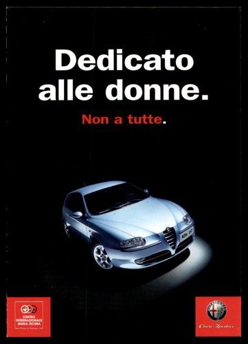 Advertisment postcard alfa - advertisment,