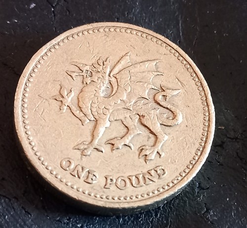 2000 one pound - , coin-