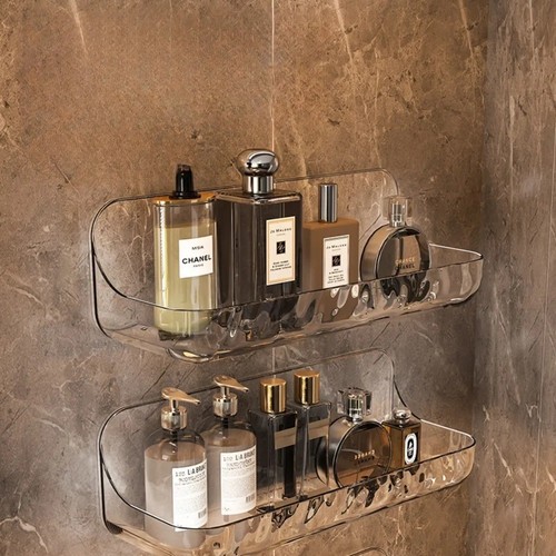 Acrylic bathroom shelf - shelf, no