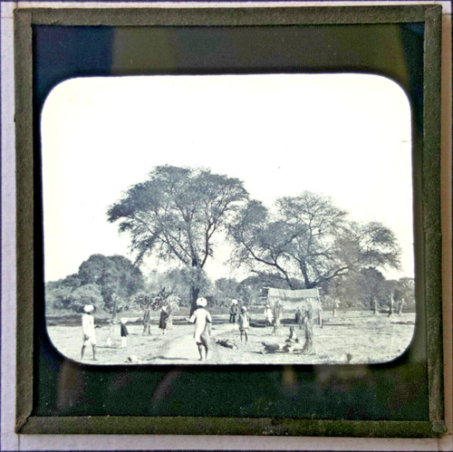Antique magic lantern - magic, slide