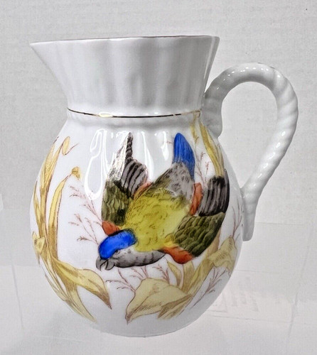 Victorian hand painted jug - painted,