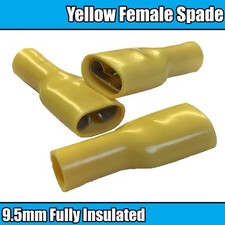 Yellow female spade - yellow,
