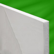 uPVC Flat Door Panel White