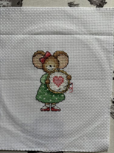 Completed furry tales tapestry - completed,