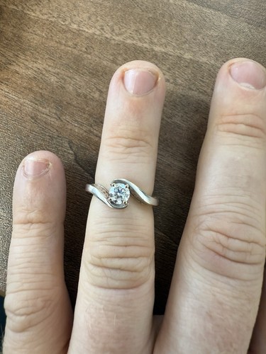 18ct white and - white,