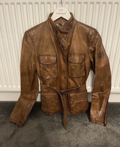 Ladies belstaff tan leather - ladies,