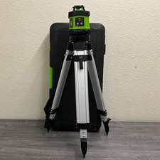 IMEX E60 ROTATING LASER LEVEL WITH TRIPOD , LR1 DETECTOR AND STAFF IN CARRY CASE