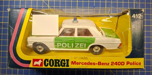 Corgi mercedes benz 240d - mercedes-benz,