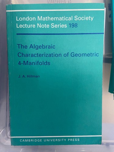 The algebraic characterization - the,