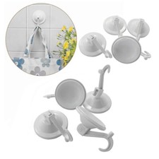 8 x Lever Suction Cup Hooks