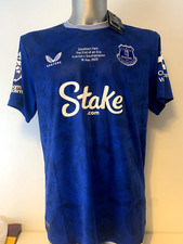 Everton Adult XL Goodison BNWT Castore Jersey football Soccer Vintage New