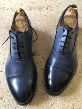 Santoni Polished Oxford Shoes