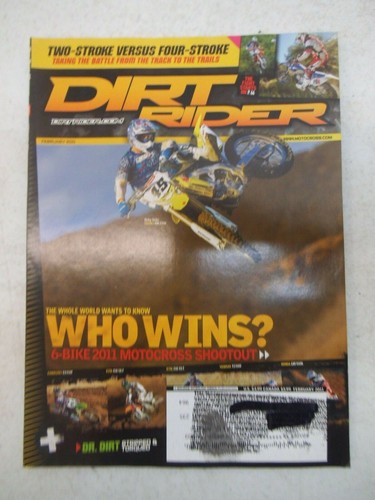 Dirt rider magazine february - dirt,