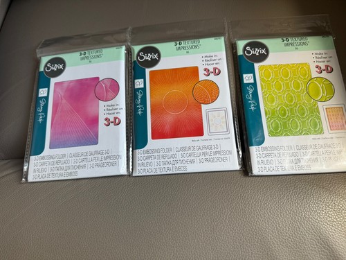 Sizzix embossing folders - sizzix,