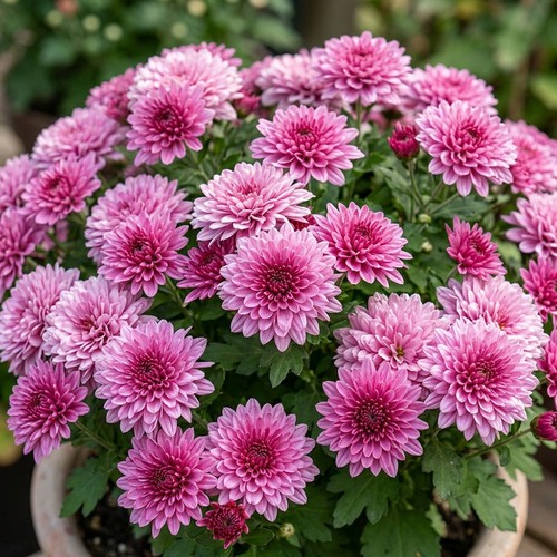 Chrysanthemum branangel pink - chrysanthemum,
