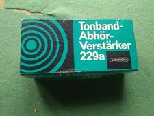 GRUNDIG MONITOR AMPLIFIER 229a     CON  VG