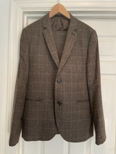 Men’s Brown TopMan Suit 42 34L