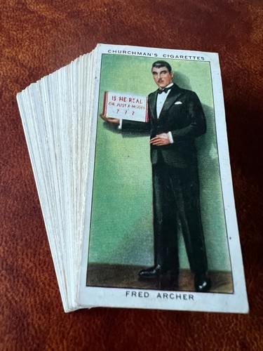 Churchman cigarette cards full - churchman,