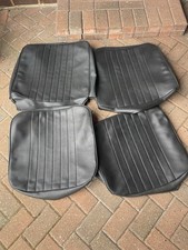 Bay black seat covers - bay,