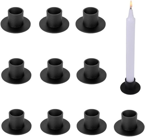 Metal candle holder set taper - metal,