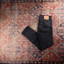 Levi's 514 White Tab W34 L33 Straight Leg Grey Denim Jeans