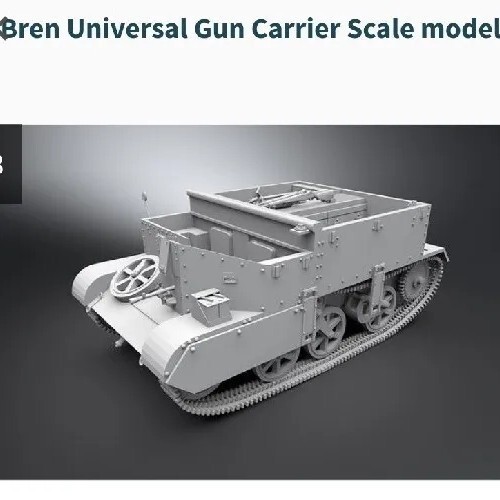 Bren universal gun carrier - universal,