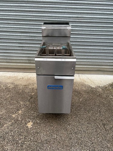 Natural gas fryer - natural, tank