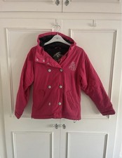 Girls Pink Padded Coat