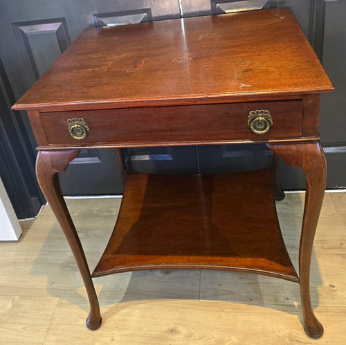 Vintage mahogany queen anne - queen,