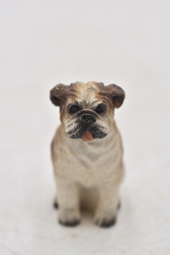 Vintage english bulldog resin - bulldog,