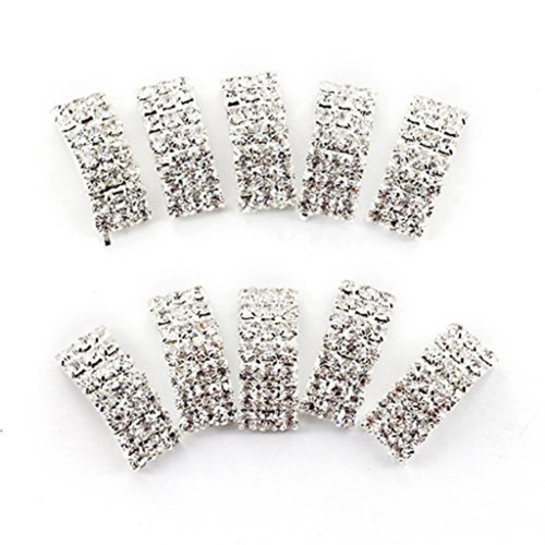 10pcs vaulted rhinestone - 10pcs,