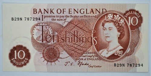 Bank england ten shilling - bank,