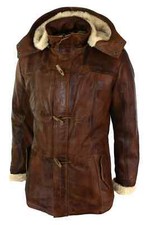 Men's Brown Duffle Over Coat