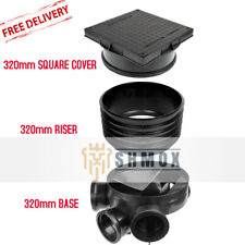 320 mm Inspection Chamber Manhole - Base, Riser, Cover & Frame