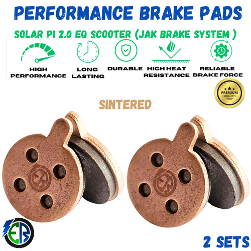 Solar scooter brake pads - solar, jak