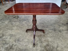 Antique tilt top rectangular