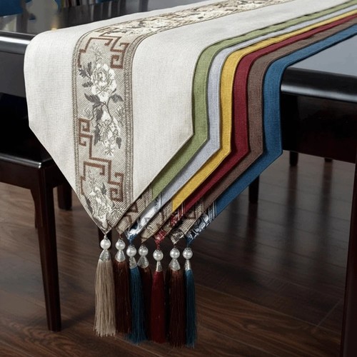 Vintage floral table runner - vintage,