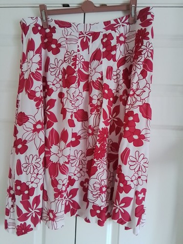 Gray osbourn floral skirt - &,