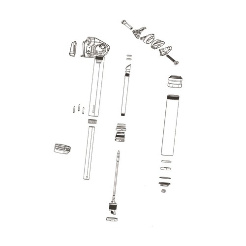 Sram rockshox seatpost reverb - seatpost,