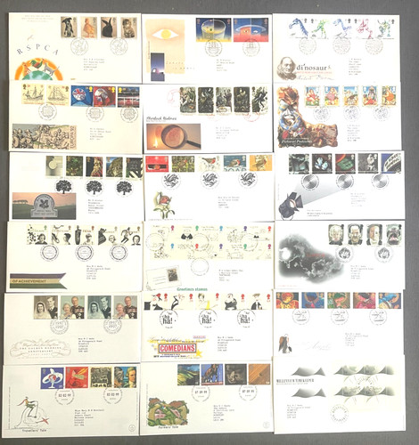 Stamps fdc commemorative - gb,