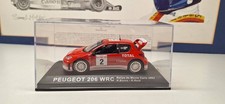 IXO / DEAGOSTINI RALLY CAR - PEUGEOT 206 WRC - R  BURNS - 1/43 SCALE MODEL  CAR