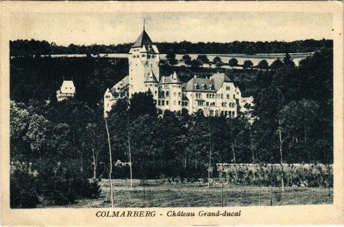 Cpa colmarberg chateau - colmarberg,